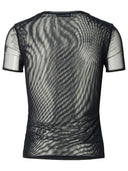 Blumarine Black Nylon Blend T Shirt