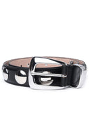 Khaite Black Lear Belt