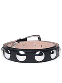 Khaite Black Lear Belt