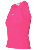 Msgm Fuchsia Cotton Top