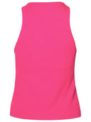 Msgm Fuchsia Cotton Top