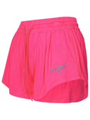 Msgm Fuchsia Cotton Shorts