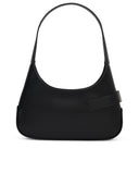 Salvatore Ferragamo 'Hobo' Black Smooth Calf Lear Bag