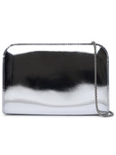 Salvatore Ferragamo 'Diana' mini sac d'embrayage en argent mollet
