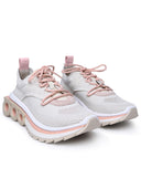 Salvatore Ferragamo Two Tone Fabric Sneakers