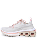 Salvatore Ferragamo Two Tone Fabric Sneakers