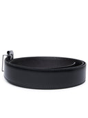 Salvatore Ferragamo Black Lear Belt