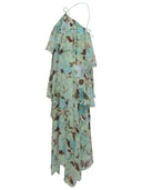 Stella Mc Cartney Multicolor Silk Dress