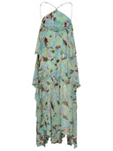 Stella Mc Cartney Multicolor Silk Dress