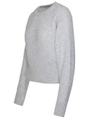 Stella Mc Cartney Grey Wool Blend Sweater