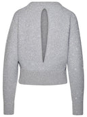 Stella Mc Cartney Grey Wool Blend Sweater
