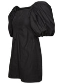 Ganni Black Cotton Dress