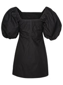 Ganni Black Cotton Dress