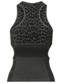 Ganni Black Recycled Nylon Blend Tank Top