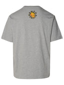 Maglietta in cotone grigio kenzo