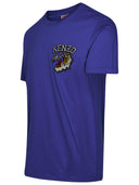Kenzo 'Tiger Varsity' Blue Cotton T Shirt