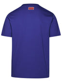 Kenzo 'Tiger Varsity' Blue Cotton T Shirt