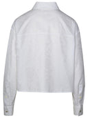 Versace camicia di cotone bianco