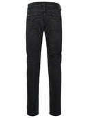 Versace Black Cotton Jeans
