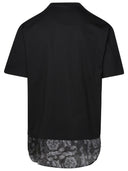 Versace Black Cotton T -Shirt