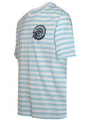 Versace Light Blue Cotton T Shirt