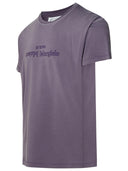 Maison Margiela lila Baumwoll -T -Shirt