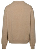 Maison Margiela Beige Cashmere Blend Sweater