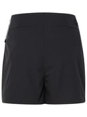 Moncler Black Polyester Blend Shorts