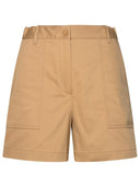 Moncler Beige Cotton Blend Shorts