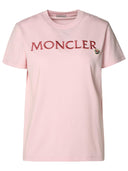 Moncler Pink Cotton T Shirt
