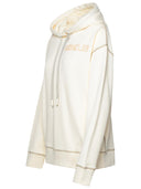 Moncler Elfenbein Baumwoll Hoodie