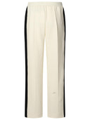 Moncler Ivory Cotton Blend Trousers