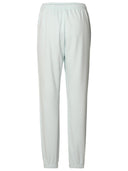 Pantalon en coton bleu moncler