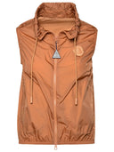 Moncler Care' Bronze Polyamide Vest