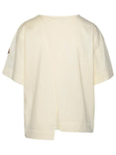 Moncler Ivory Cotton T Shirt