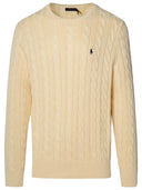 Pull en coton ivoire Polo Ralph Lauren