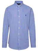 Polo Ralph Lauren Blue Stretch Cotton Shirt