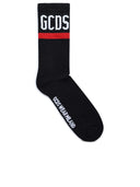 Calzini di miscela di cotone nero GCDS