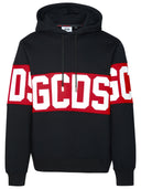 Gcds Black Cotton Sweatshirt