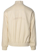 Gcds Ivory Linen Blend Jacket