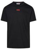 GCDS T-shirt en coton noir