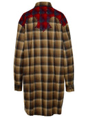 Maison Margiela 'Pendleton' braunes Wollhemd