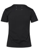 Maison Margiela schwarzer Baumwoll -T -Shirt