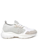 Zapatillas de tela beige stuart weitzman