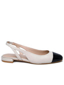 Stuart Weitzman Flats de ballet de Ivory Lear