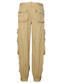 Dsquared2 Beige Cotton Cargo Pants