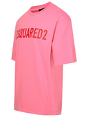 Dsquared2 Pink Cotton T Shirt