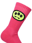Barrow Cotton Blend Socks Fuchsia