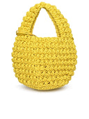 Jw Anderson Yellow Woven Bag