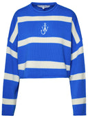 Jw Anderson Two Tone Wool Blend Sweater